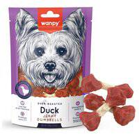 Wanpy Duck Jerky Dumbell for dog