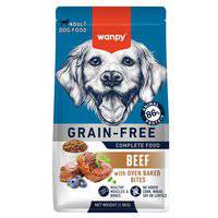 Wanpy Grain Free Complete Food For Adult Dog Beef Recipe 50g