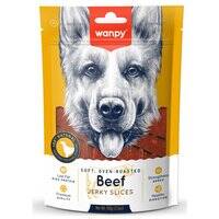 Wanpy Soft Beef Jerky Slices For Dog