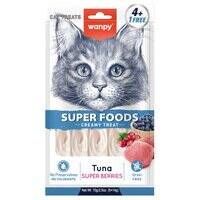 Wanpy Creamy Treat Superfood - Tuna With Super Berries (Cranberry + Blueberry) For Cat 5p
