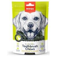 Wanpy Tooth Brush Chews Chicken Flavor For Dog