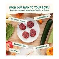 وايلد بالانس قائمة BARF كاملة طعام خام بالبط للكلاب