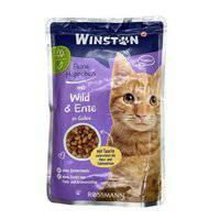Winston Feine Häppchen mit Wild und Ente in Gelee 100g